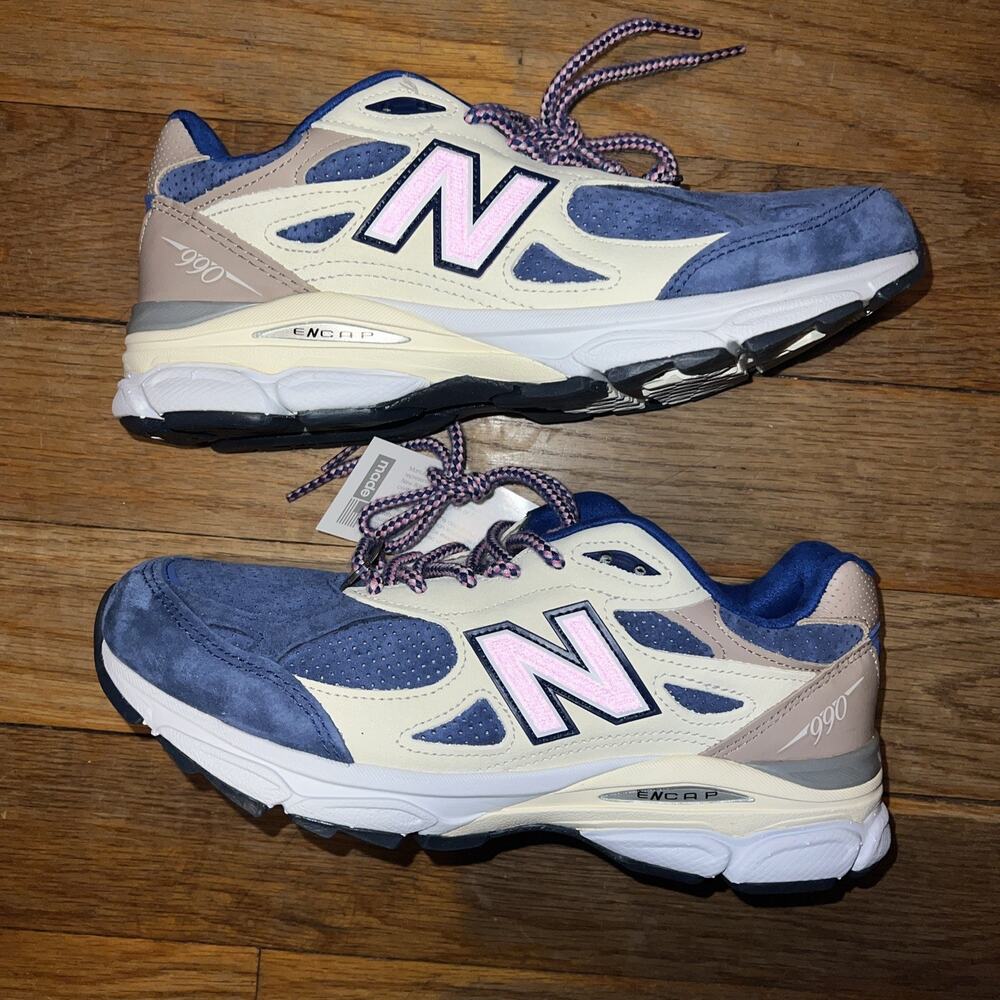 New Balance x KITH 990v3 Made In USA Daytona Men Size 7.5/Women 9 NEW.NWB.DS